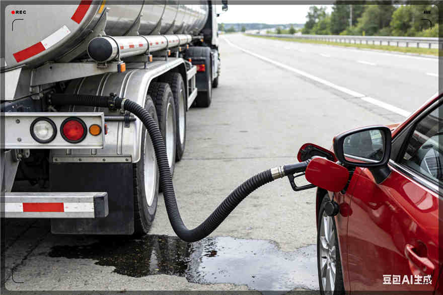 获嘉汽车救援送水案例